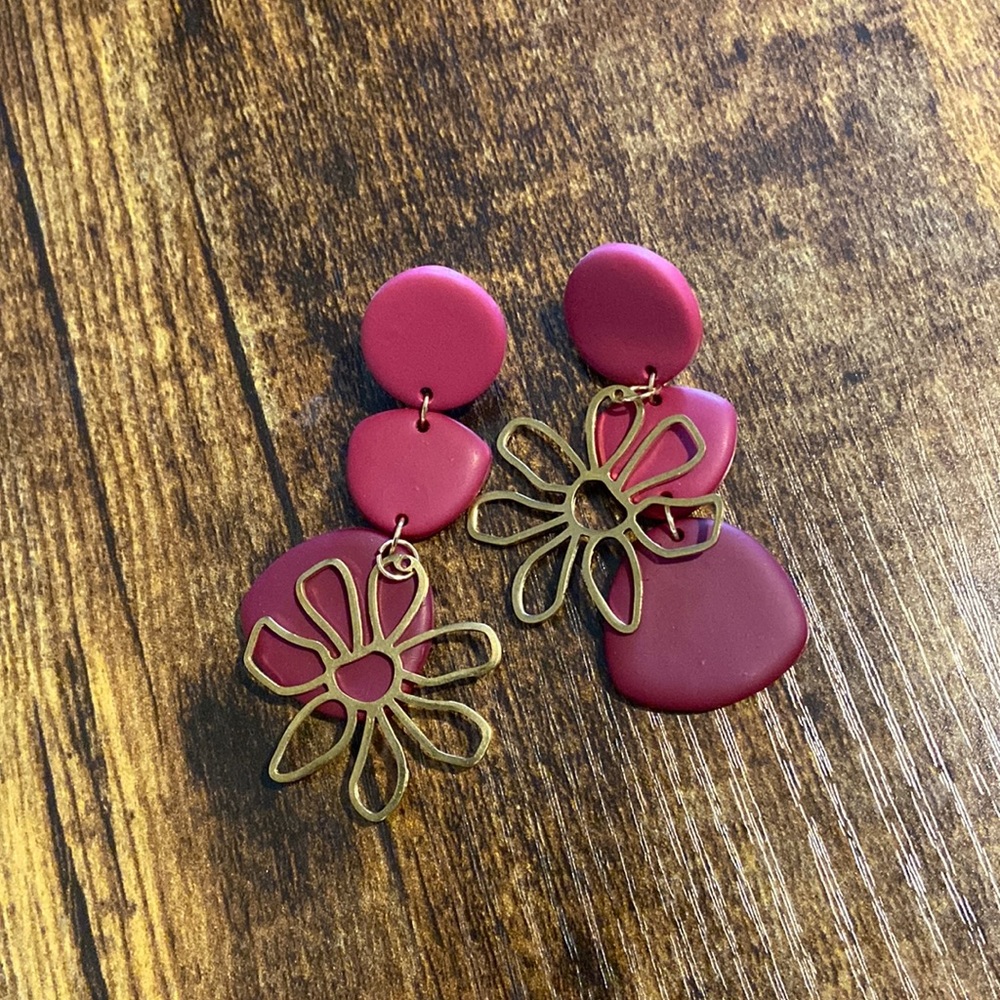 Handmade Clay Earrings